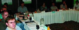Delegates at one of the seminars